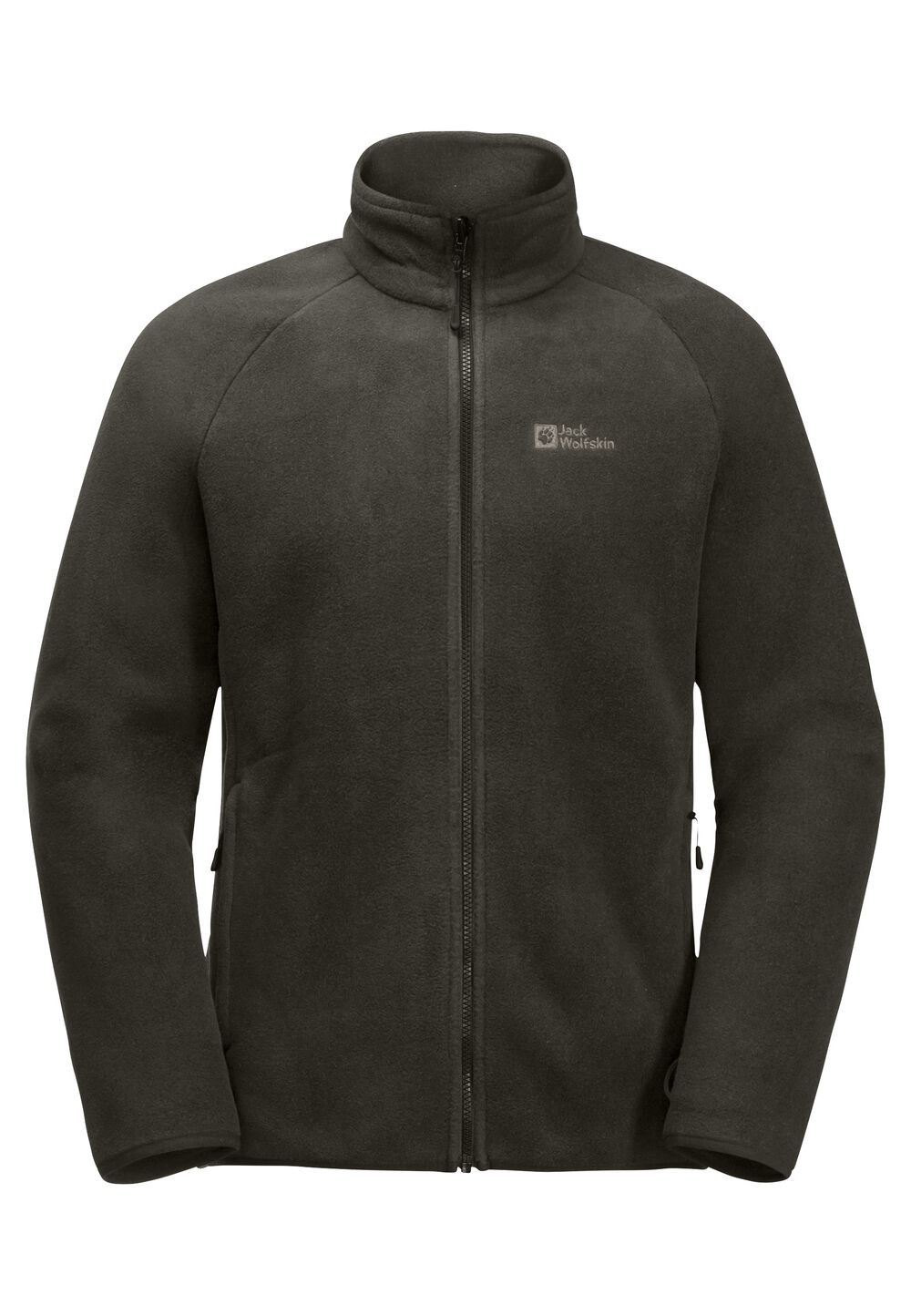 Jack Wolfskin Fleecejacke Herren Waldsteig FZ Men M cold coffee / cold coffee cold coffee / cold coffee von Jack Wolfskin