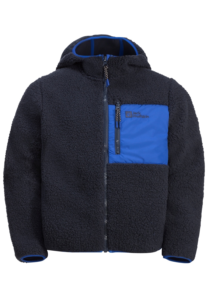 Jack Wolfskin Fleecejacke »ICE CURL HOOD JACKET K«, mit Kapuze von Jack Wolfskin