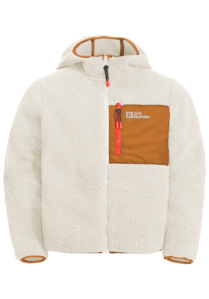 Jack Wolfskin Fleecejacke »ICE CURL HOOD JACKET K«, mit Kapuze von Jack Wolfskin