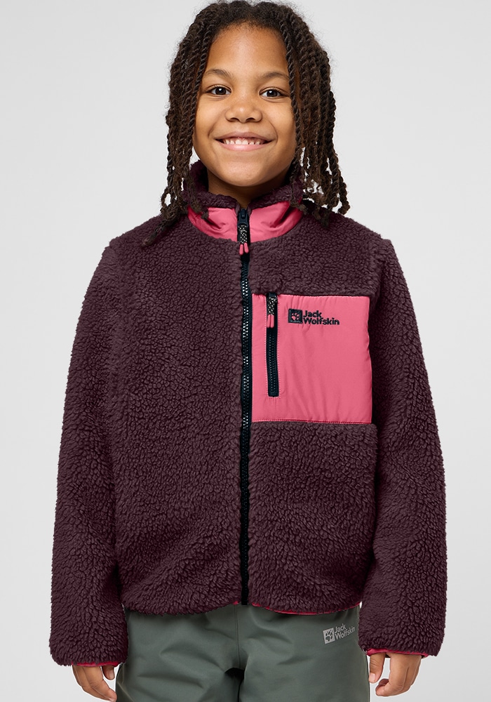Jack Wolfskin Fleecejacke »ICE CURL JACKET K« Jack Wolfskin Fleecejacke »ICE CURL JACKET K« von Jack Wolfskin