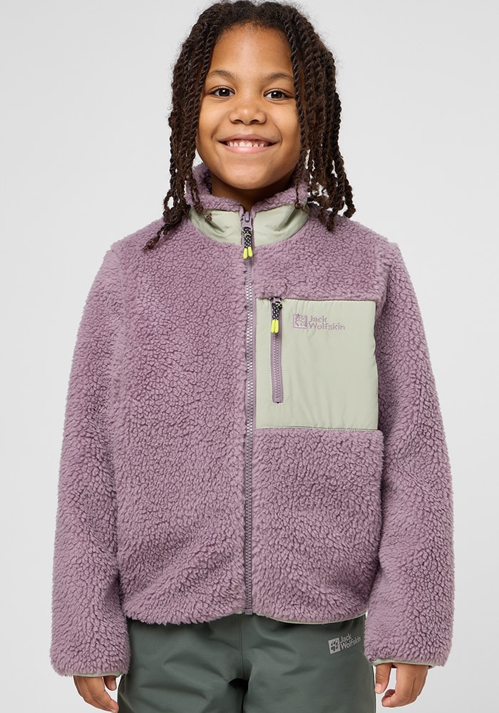 Jack Wolfskin Fleecejacke »ICE CURL JACKET K« Jack Wolfskin Fleecejacke »ICE CURL JACKET K« von Jack Wolfskin
