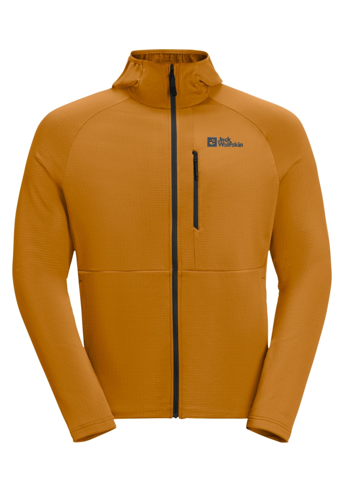 Jack Wolfskin Fleecejacke »KOLBENBERG HOODED FZ M«, mit Kapuze von Jack Wolfskin