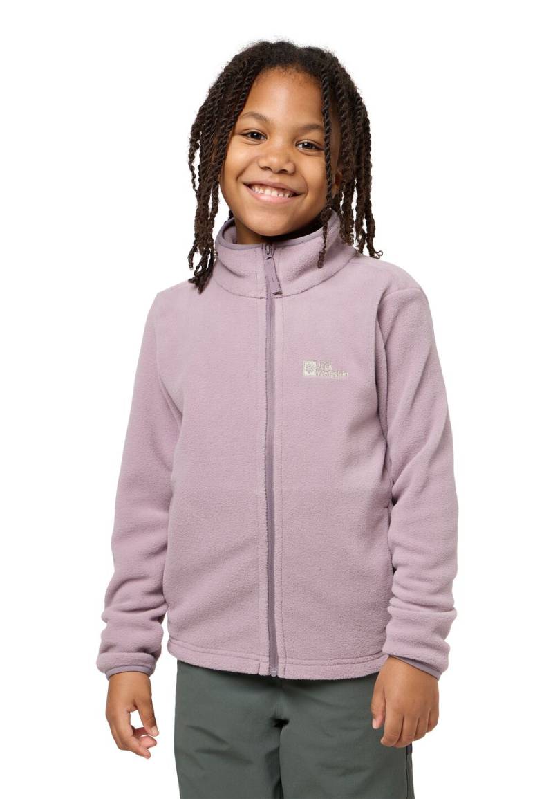 Jack Wolfskin Fleecejacke Kinder Taunus Jacket Kids 152 wild blossom wild blossom von Jack Wolfskin