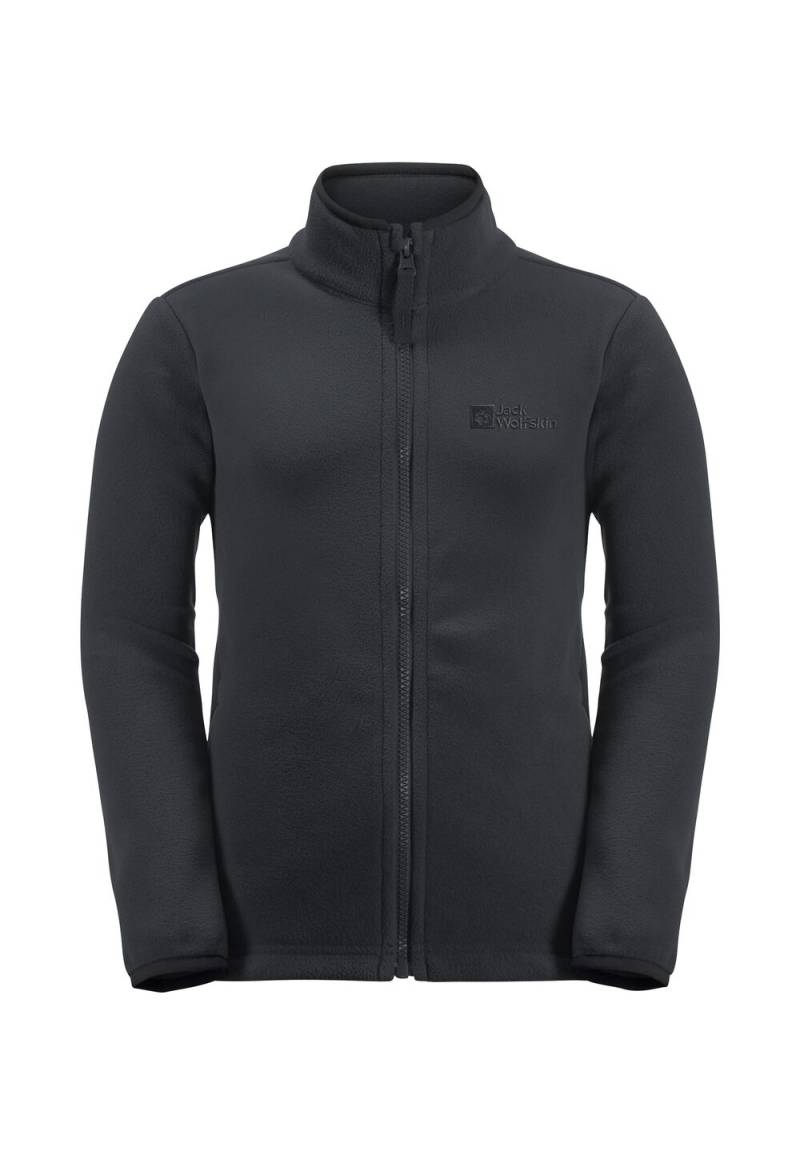 Jack Wolfskin Fleecejacke Kinder Taunus Jacket Kids 92 phantom Phantom von Jack Wolfskin