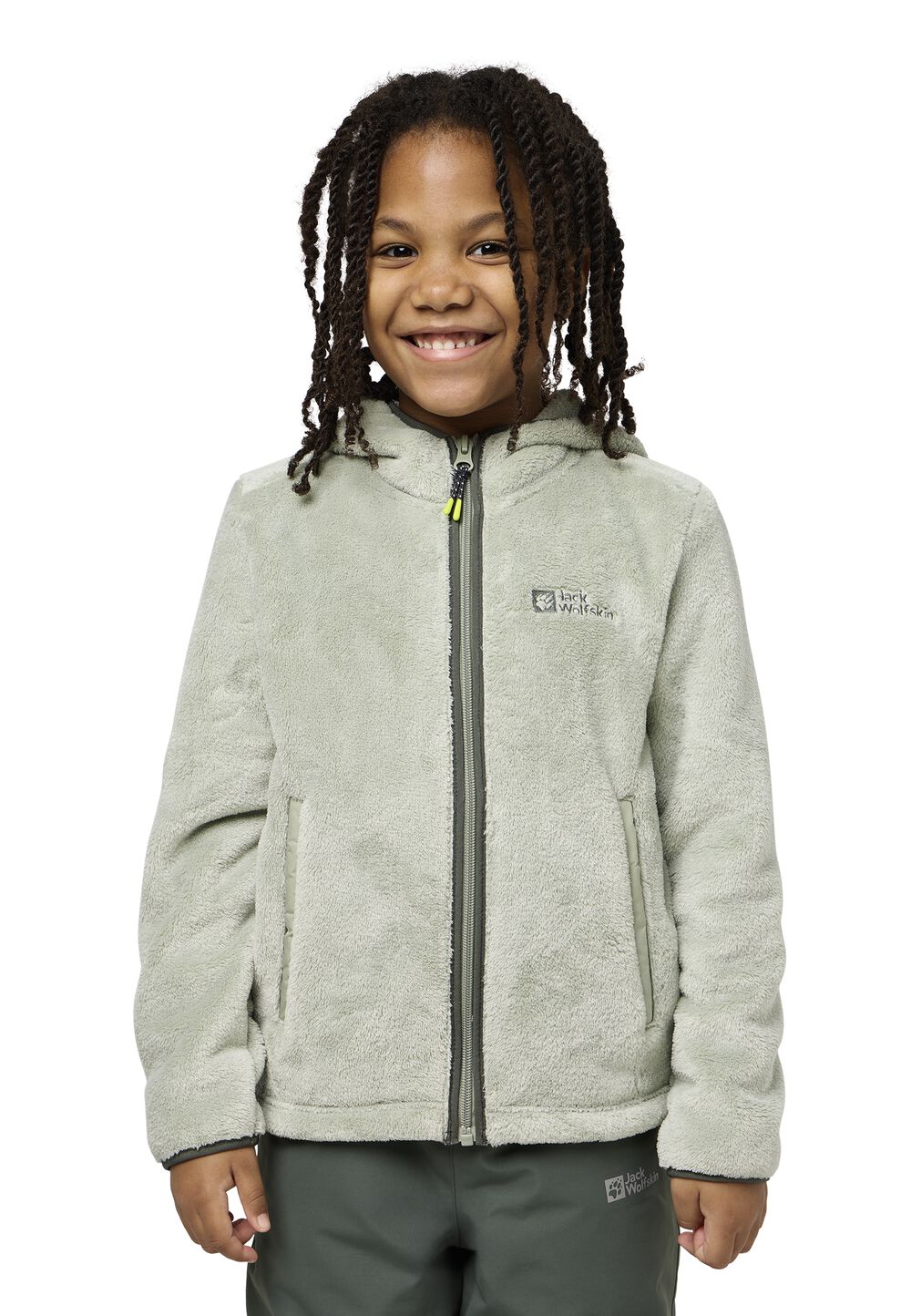 Jack Wolfskin Fleecejacke Mädchen Nepali Jacket Girls 104 mint leaf mint leaf von Jack Wolfskin