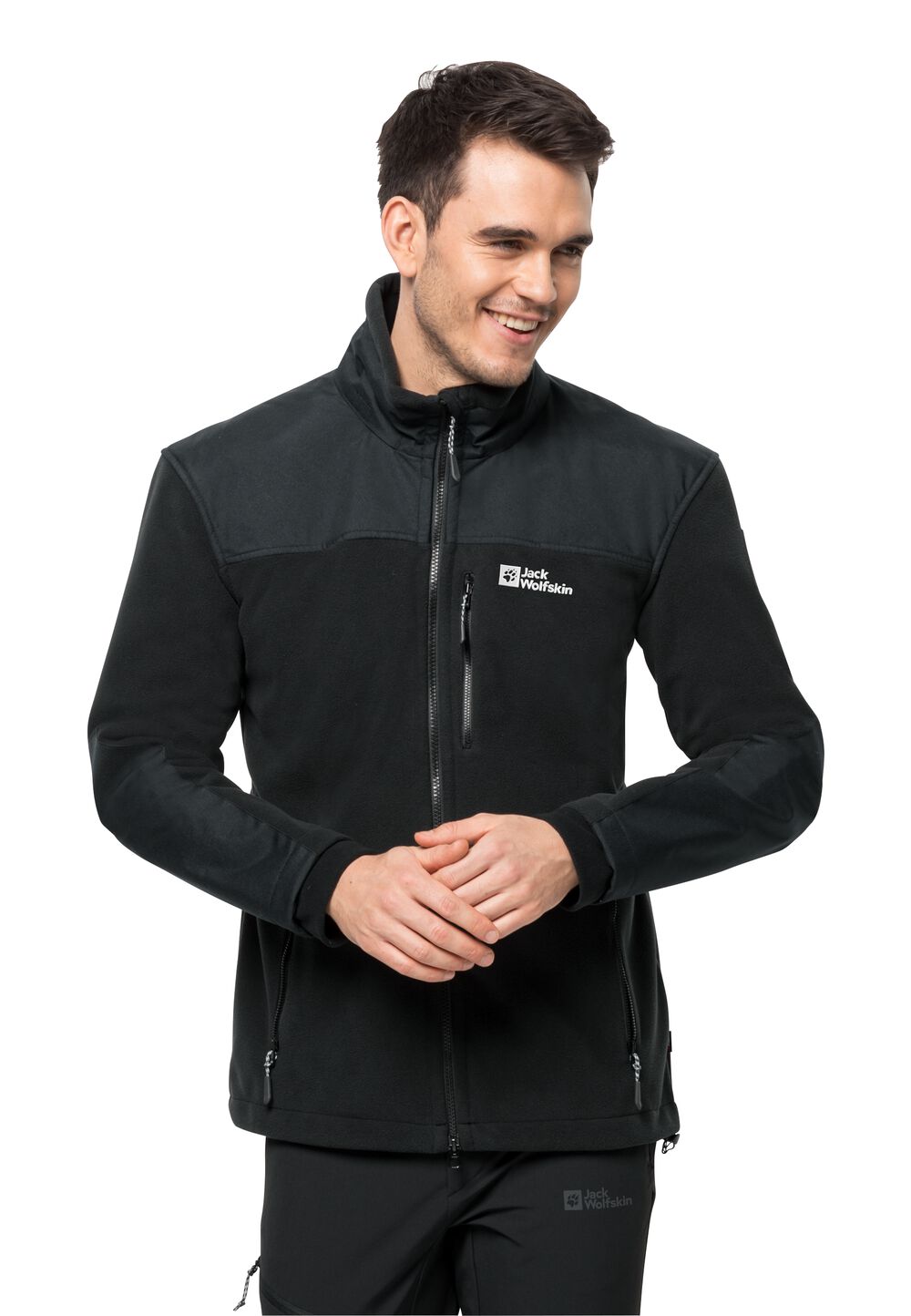 Jack Wolfskin Fleecejacke Herren Blizzard FZ Men S black black von Jack Wolfskin