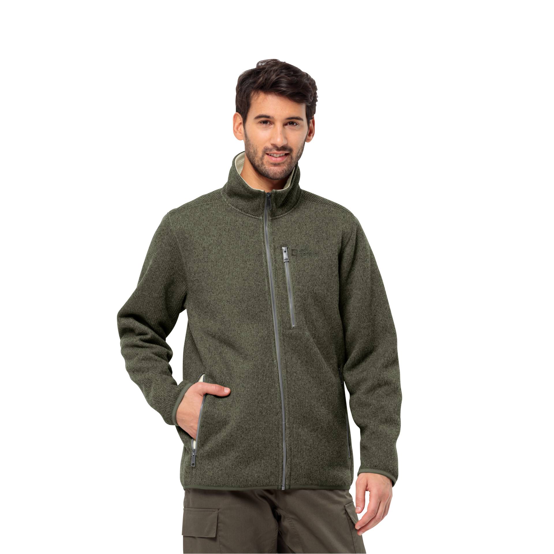 Jack Wolfskin Fleecejacke »ROBSON FJORD JACKET«, mit Taschen von Jack Wolfskin