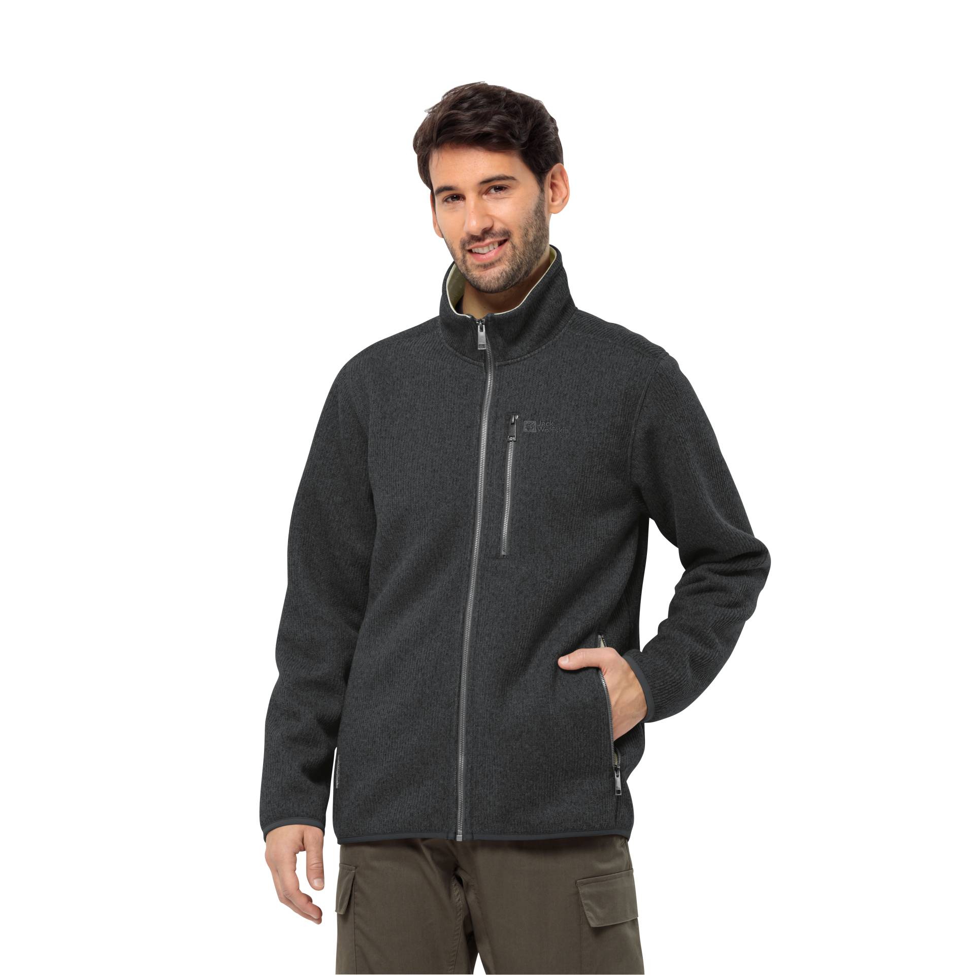 Jack Wolfskin Fleecejacke »ROBSON FJORD JACKET«, mit Taschen von Jack Wolfskin