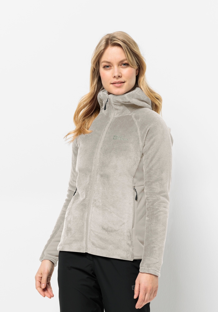 Jack Wolfskin Fleecejacke »ROTWAND HOODED FZ W«, mit Kapuze von Jack Wolfskin