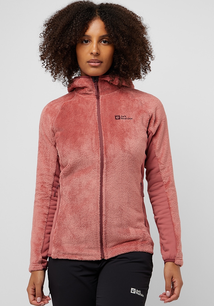 Jack Wolfskin Fleecejacke »ROTWAND HOODED FZ W«, mit Kapuze von Jack Wolfskin