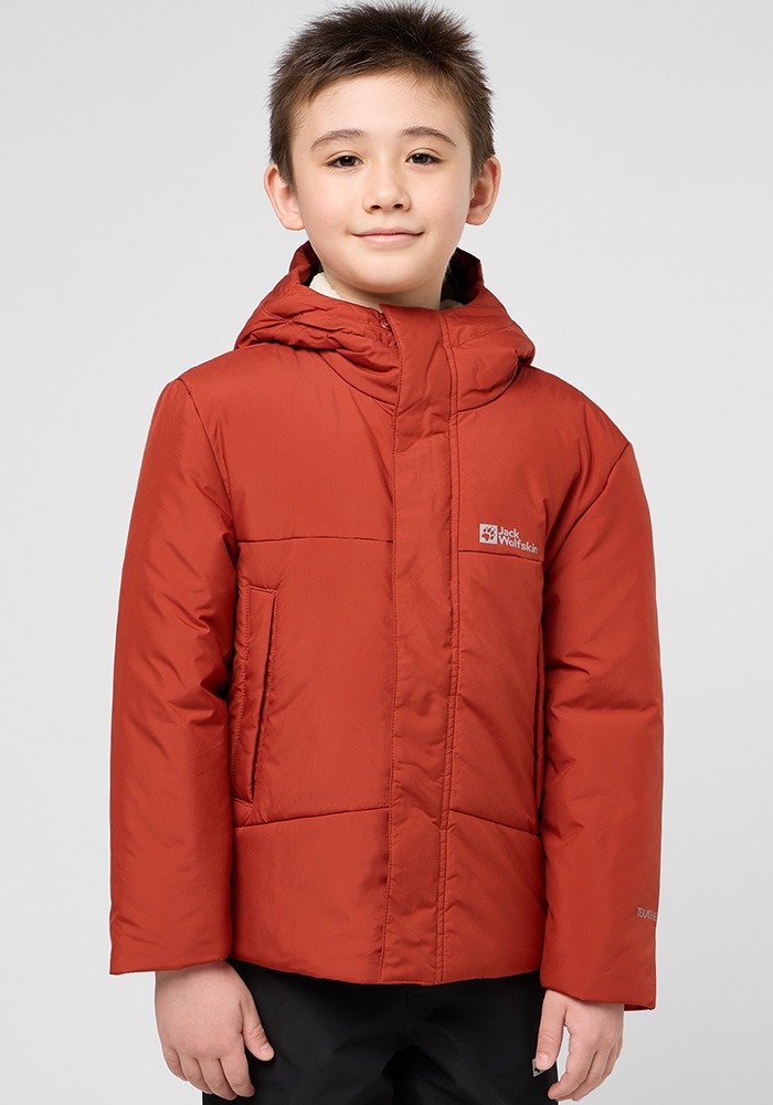 Jack Wolfskin Fleecejacke »SNOWBEAR JKT K«, mit Kapuze von Jack Wolfskin