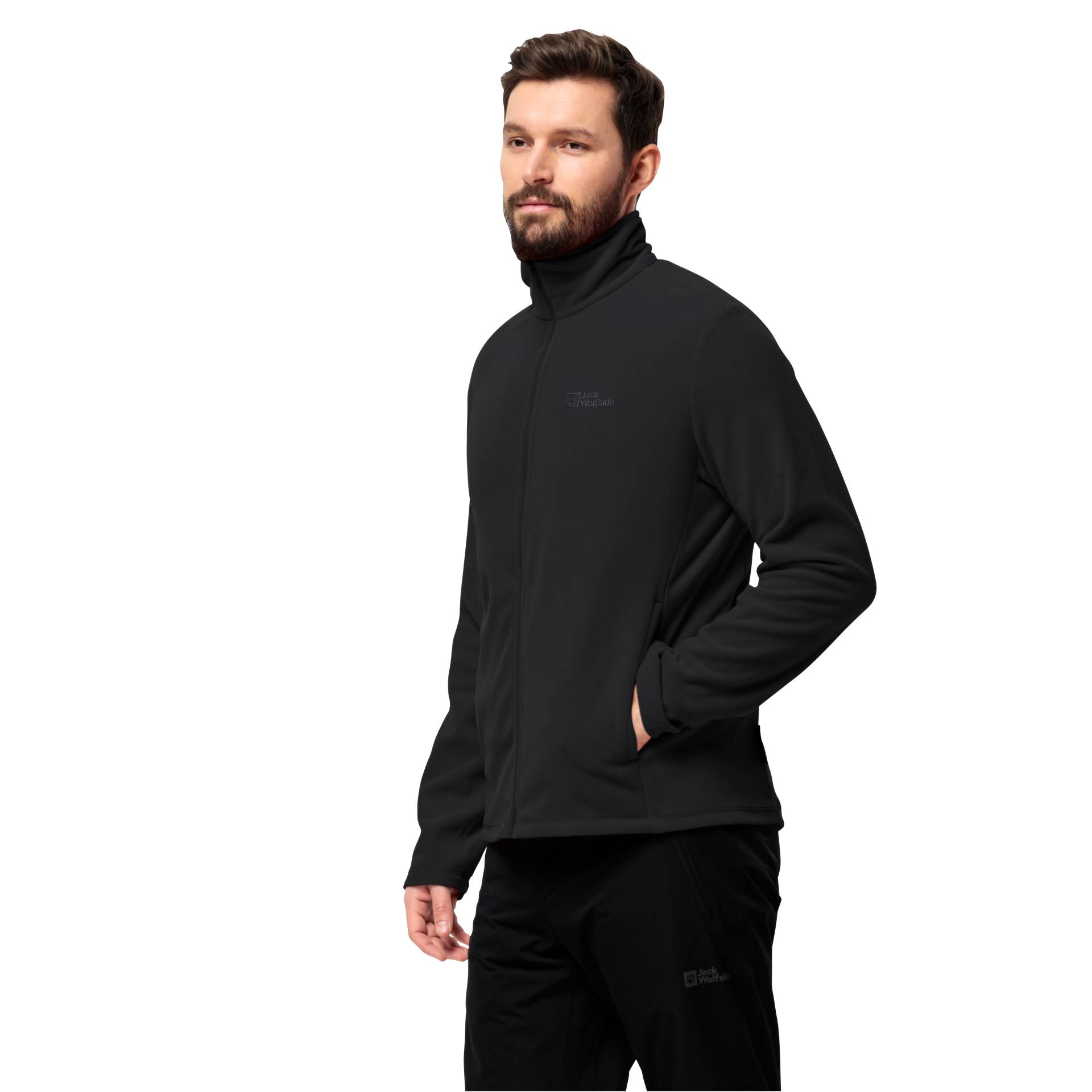 Jack Wolfskin Fleecejacke »TAUNUS FZ M«, leichter, dehnbarer, atmungsaktiver Midlayer von Jack Wolfskin