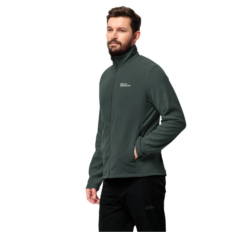 Jack Wolfskin Fleecejacke »TAUNUS FZ M«, leichter, dehnbarer, atmungsaktiver Midlayer von Jack Wolfskin