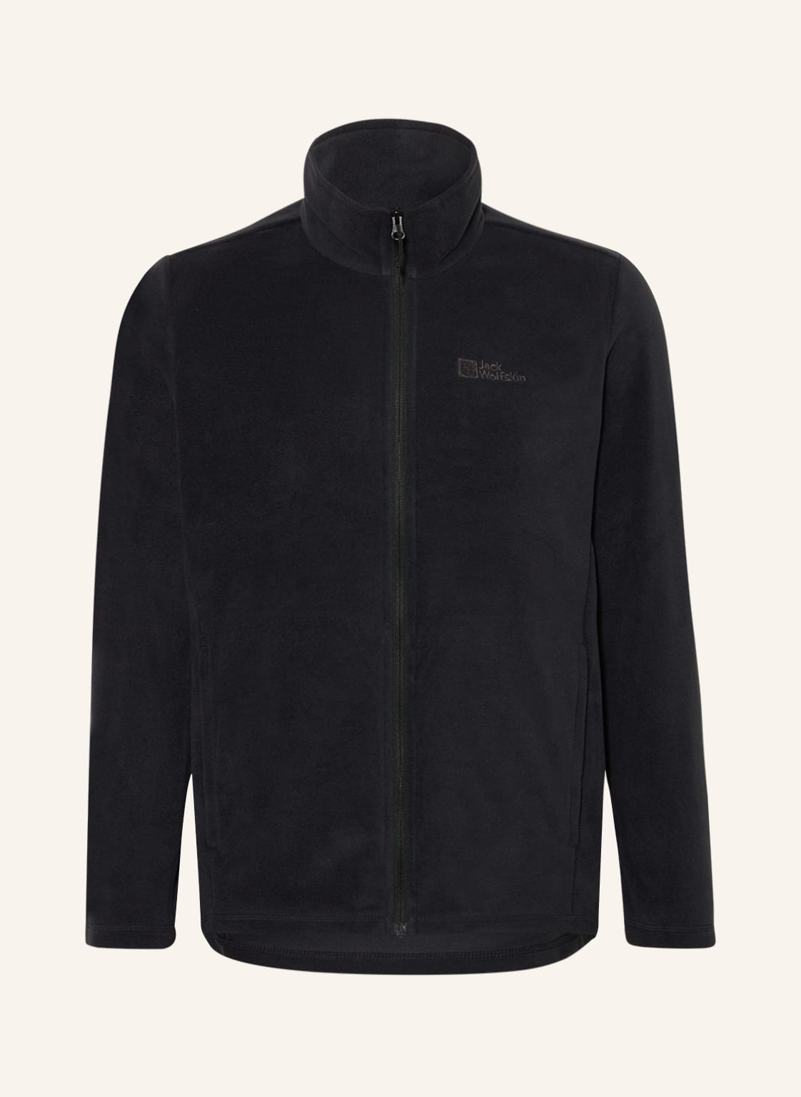 Jack Wolfskin Fleecejacke Taunus schwarz von Jack Wolfskin