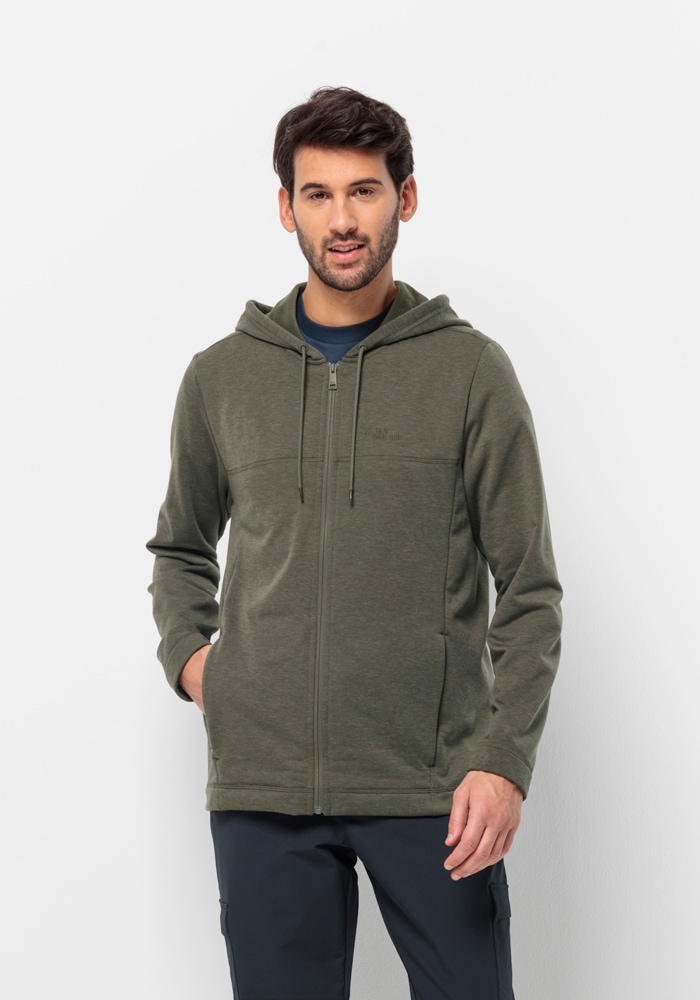 Jack Wolfskin Fleecejacke »WALDSEE HOODED JKT M«, mit Kapuze Jack Wolfskin Fleecejacke »WALDSEE HOODED JKT M«, mit Kapuze von Jack Wolfskin