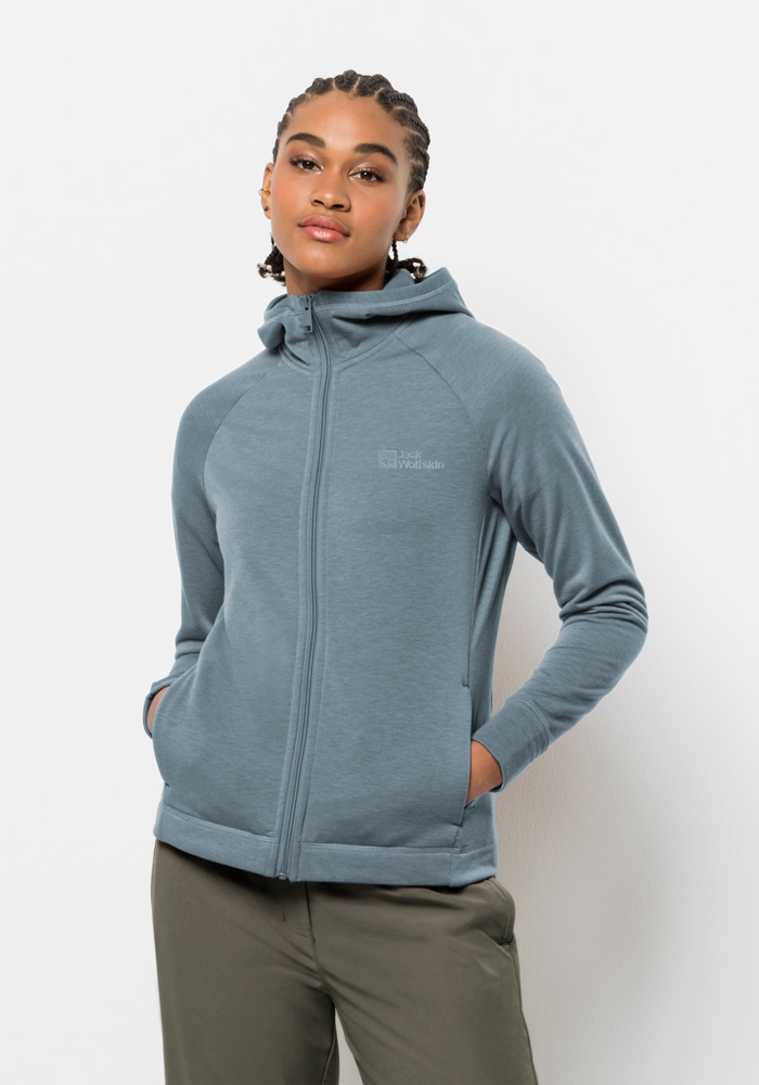 Jack Wolfskin Fleecejacke »WALDSEE HOODED JKT W«, mit Kapuze von Jack Wolfskin