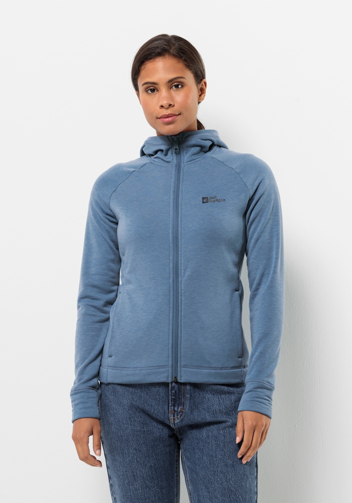 Jack Wolfskin Fleecejacke »WALDSEE HOODED JKT W«, mit Kapuze von Jack Wolfskin