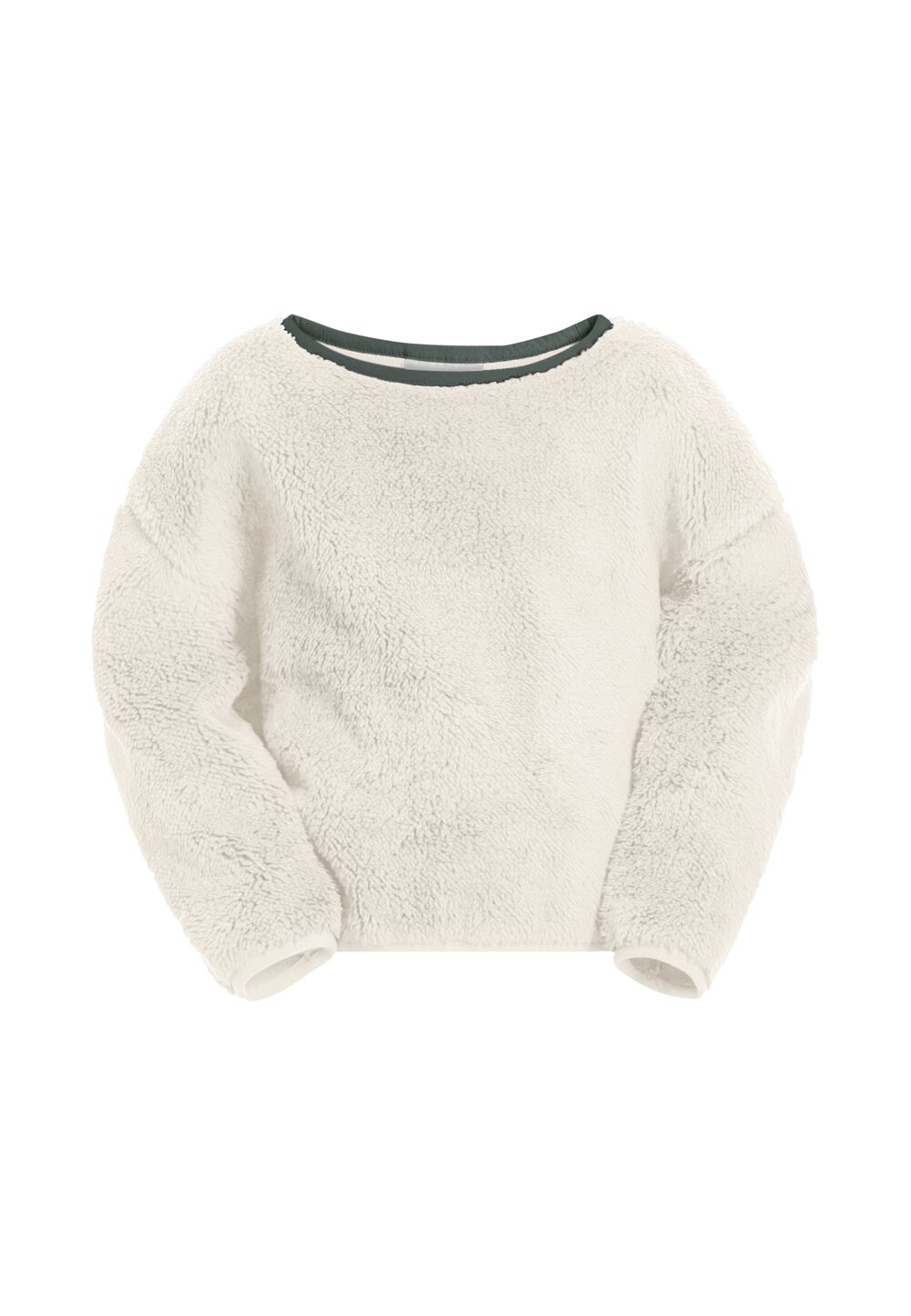 Jack Wolfskin Fleecepullover Kinder Gleely Fleece Pullover Kids 104 cotton white cotton white von Jack Wolfskin