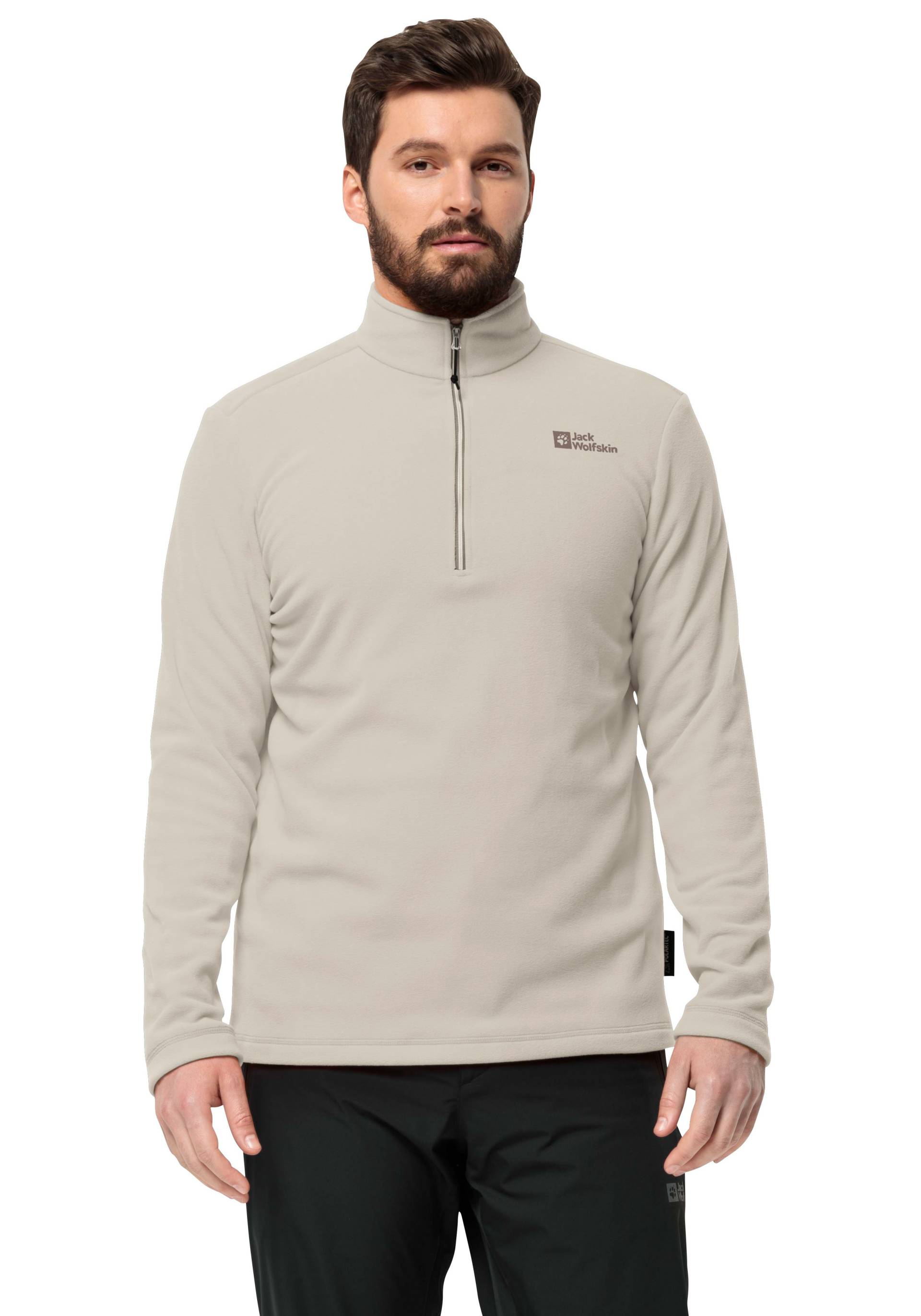 Jack Wolfskin Fleecepullover »TAUNUS«, aus recyceltem Polyester, atmungsaktiv von Jack Wolfskin