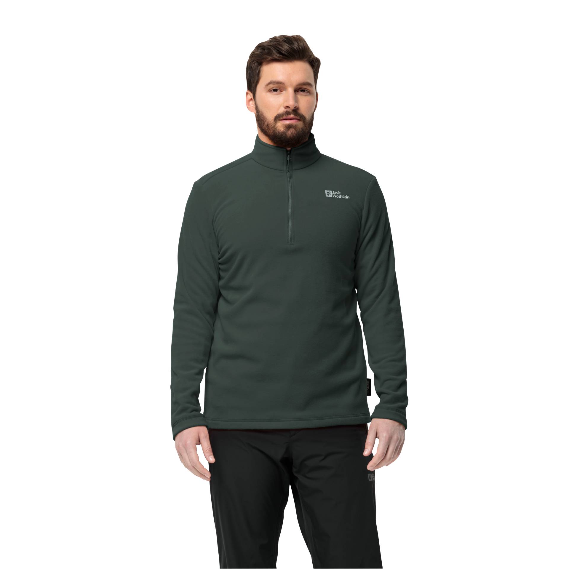 Jack Wolfskin Fleecepullover »TAUNUS HZ M«, aus recyceltem Polyester, atmungsaktiv von Jack Wolfskin