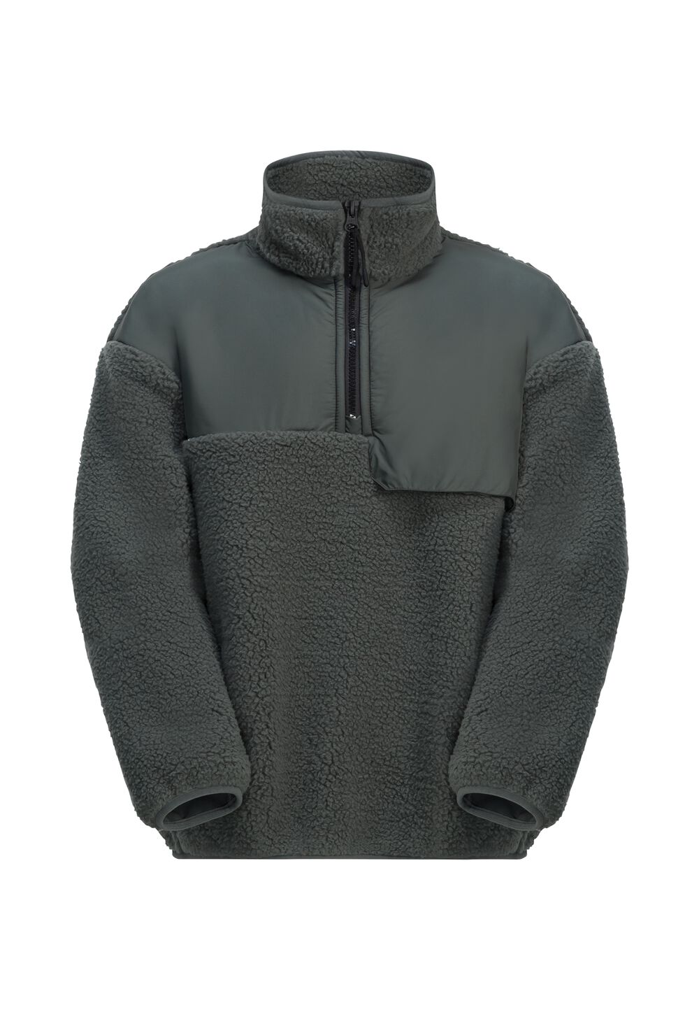 Jack Wolfskin Fleecepullover Teenager Teen Halfzip Fleece Youth 128 slate green slate green von Jack Wolfskin