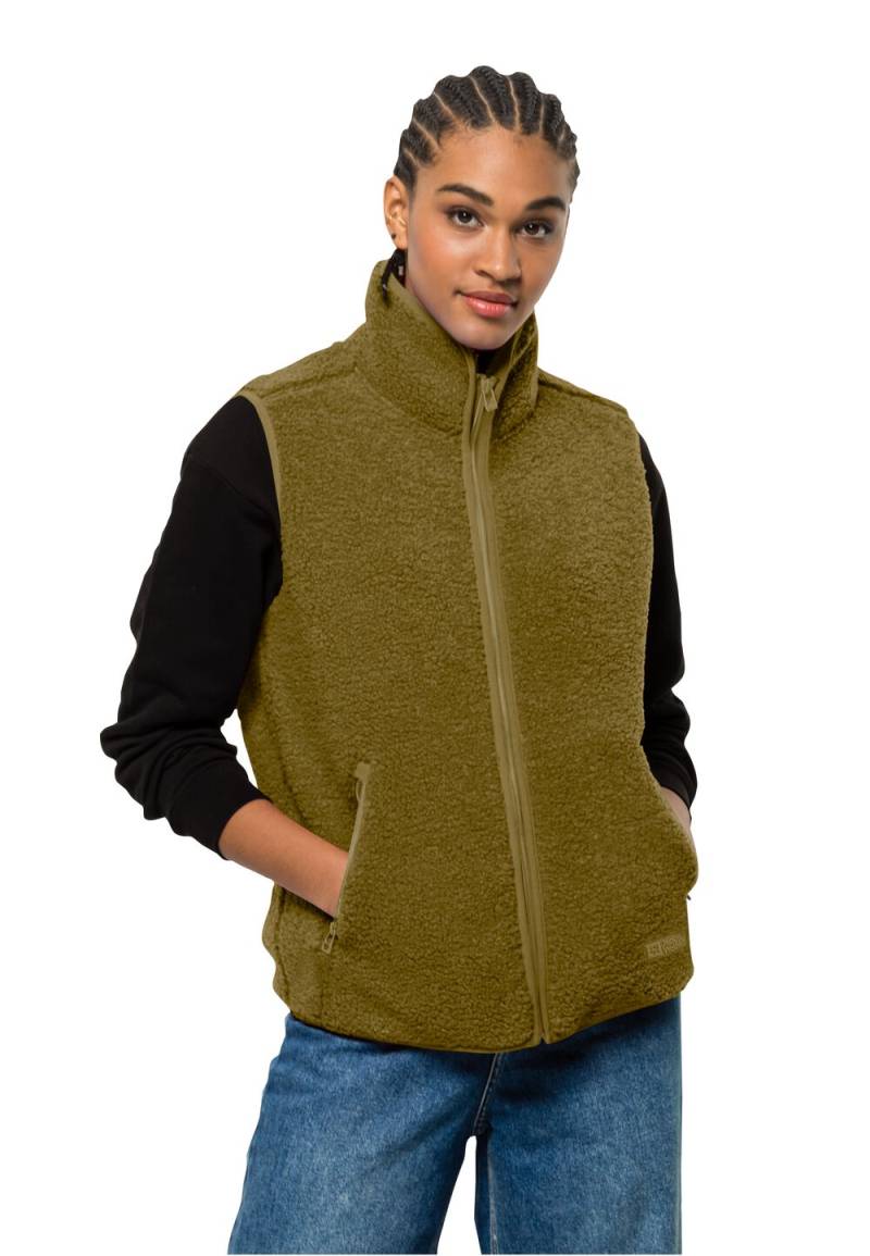 Jack Wolfskin Fleeceweste Damen High Curl Vest Women L cottage cottage von Jack Wolfskin