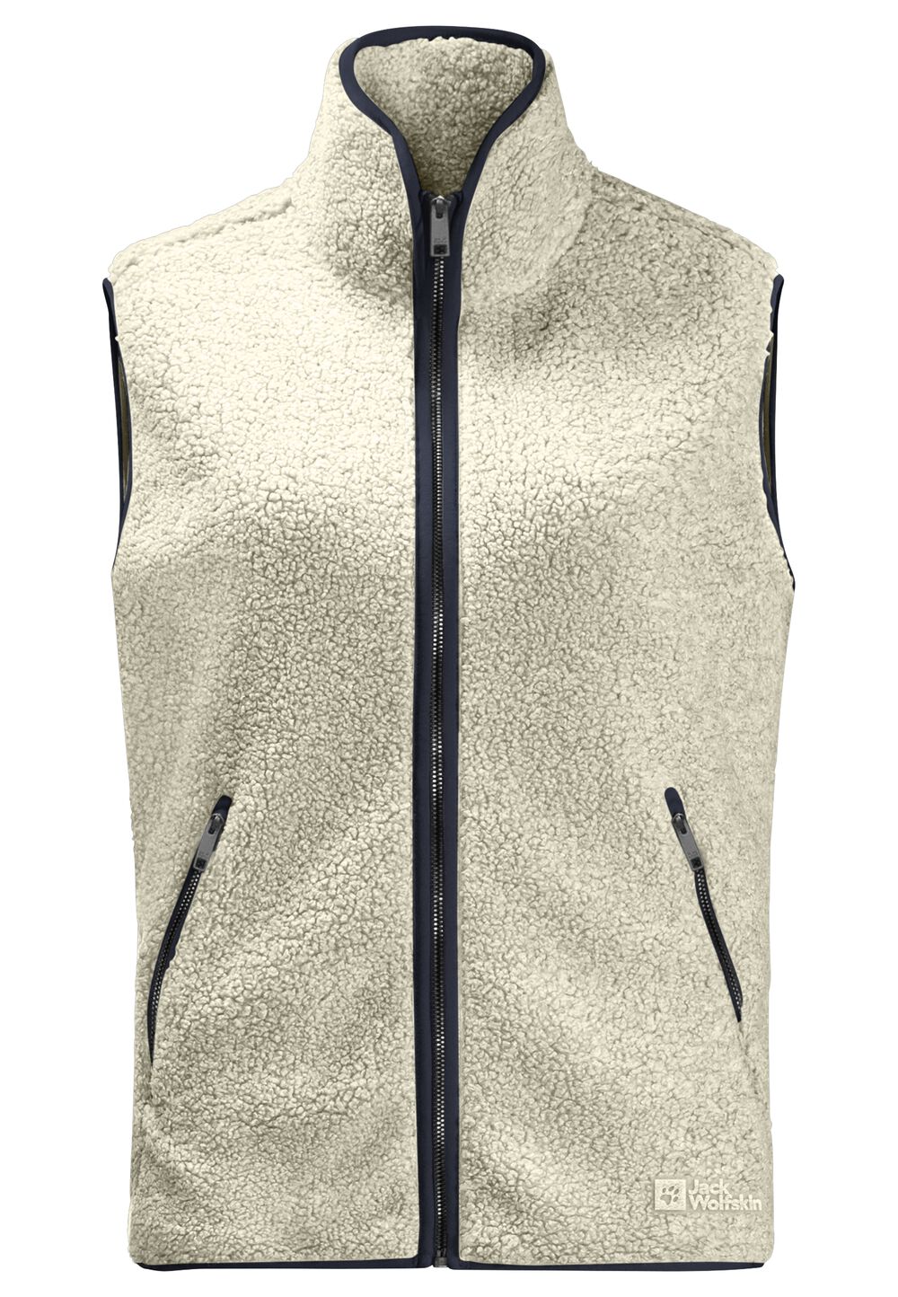 Jack Wolfskin Fleeceweste Damen High Curl Vest Women S panna cotta panna cotta von Jack Wolfskin