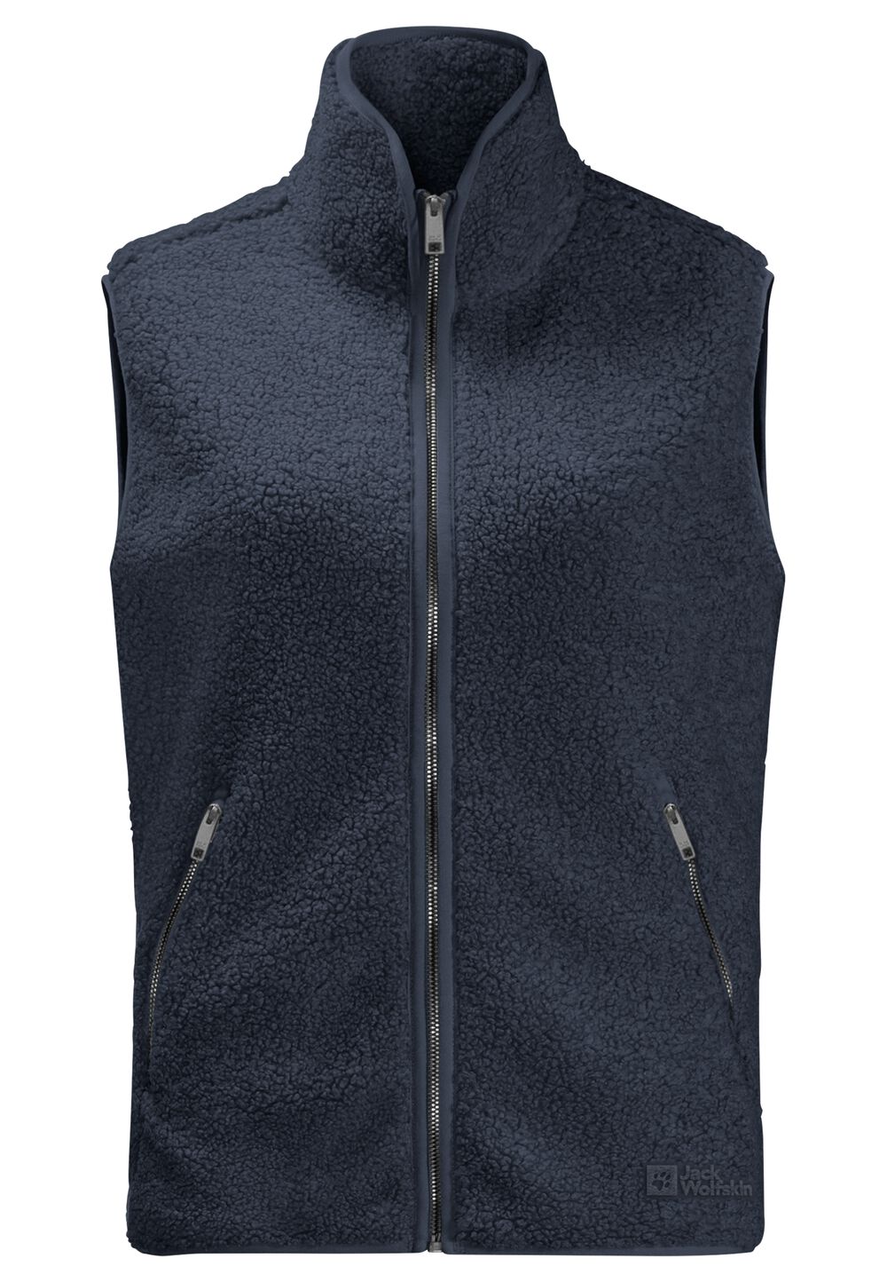 Jack Wolfskin Fleeceweste Damen High Curl Vest Women XXL blau night blue von Jack Wolfskin