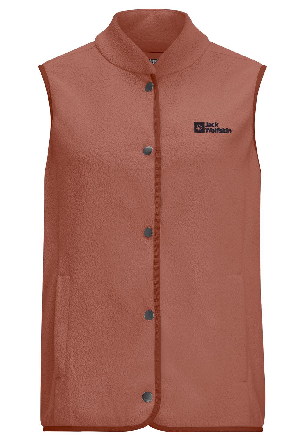 Jack Wolfskin Fleeceweste Damen Light Curl Vest Women M warm amber warm amber von Jack Wolfskin