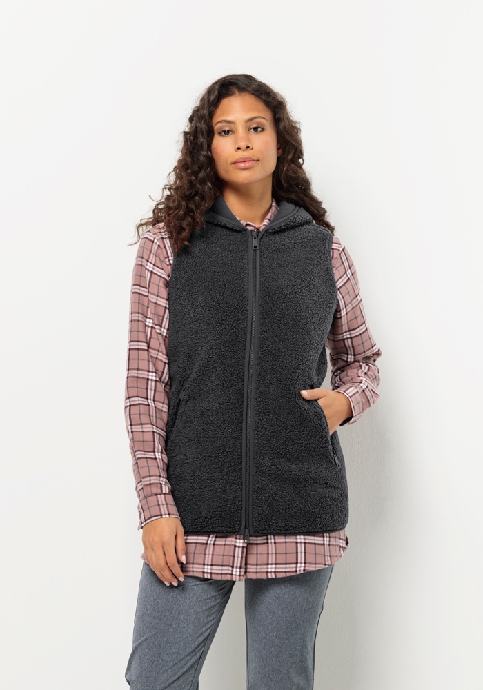 Jack Wolfskin Fleeceweste »HIGH CURL LONG VEST W« von Jack Wolfskin