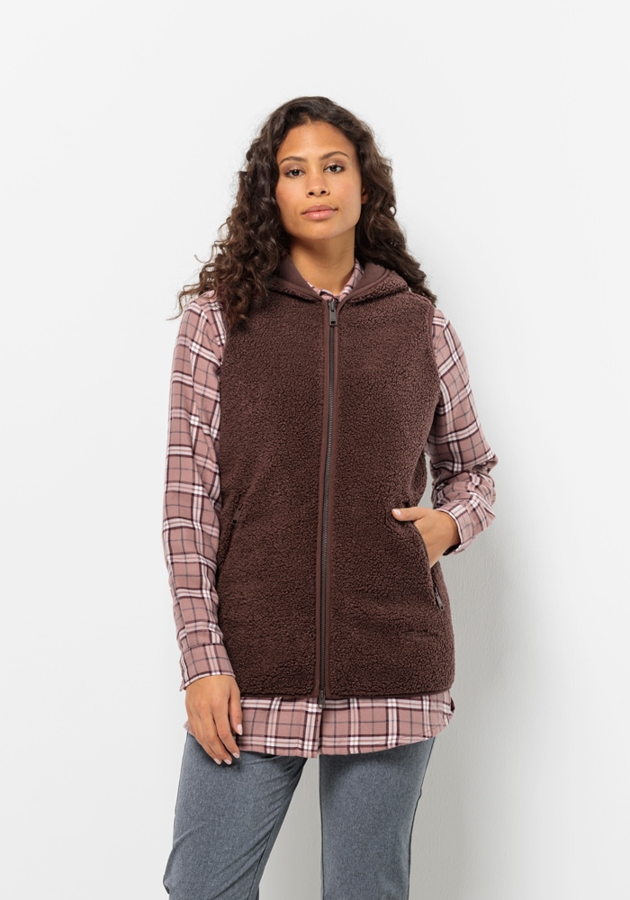 Jack Wolfskin Fleeceweste »HIGH CURL LONG VEST W« von Jack Wolfskin