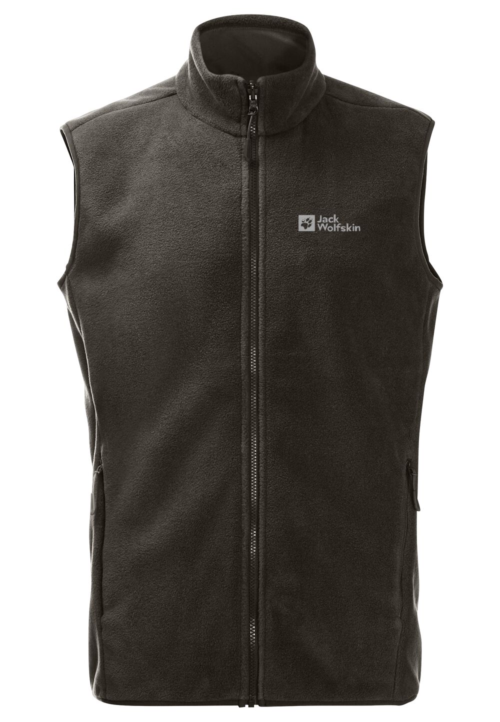 Jack Wolfskin Fleeceweste Herren Waldsteig FZ Vest Men 2XL cold coffee / cold coffee cold coffee / cold coffee von Jack Wolfskin