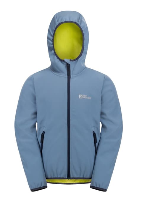 Jack Wolfskin Fourwinds Softshelljacke hellblau von Jack Wolfskin