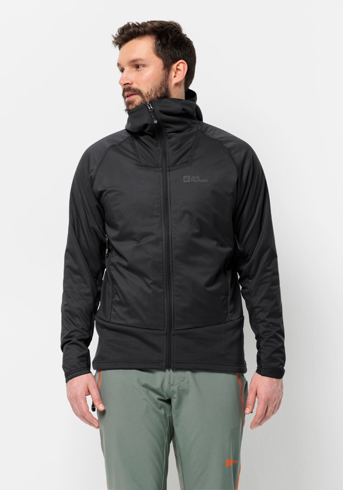 Jack Wolfskin Funktionsjacke »ALPSPITZE INS HYBRID M«, mit Kapuze von Jack Wolfskin