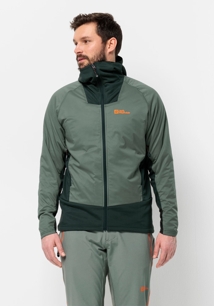 Jack Wolfskin Funktionsjacke »ALPSPITZE INS HYBRID M«, mit Kapuze von Jack Wolfskin