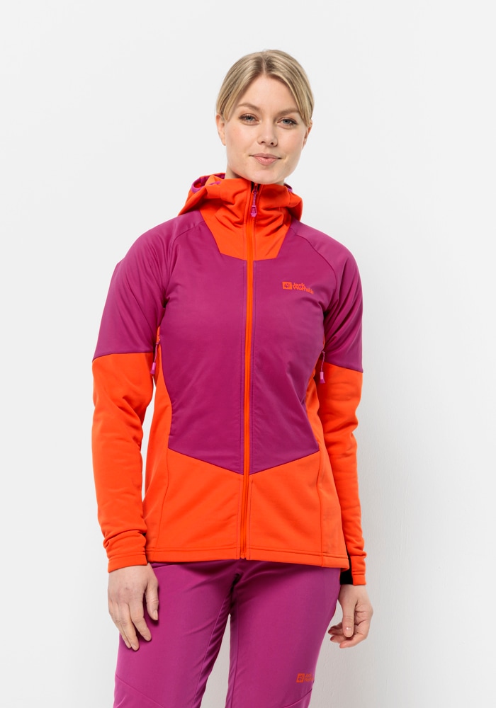 Jack Wolfskin Funktionsjacke »ALPSPITZE INS HYBRID W«, mit Kapuze von Jack Wolfskin