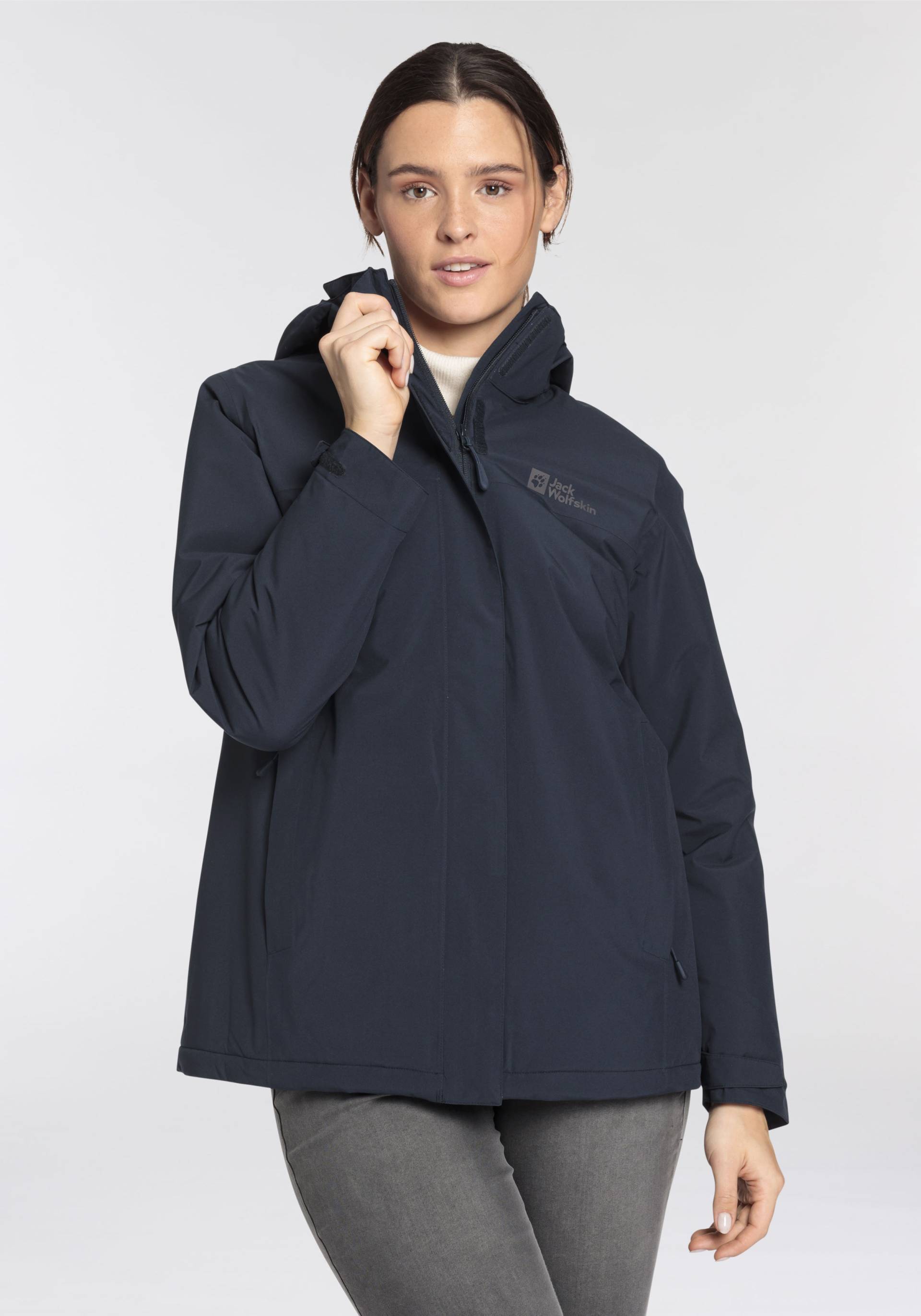 Jack Wolfskin Funktionsjacke »D Funktionsjacke WALDVILLE«, mit Kapuze von Jack Wolfskin