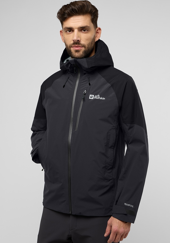 Jack Wolfskin Funktionsjacke »EAGLE PEAK 2L JKT M«, mit Kapuze von Jack Wolfskin