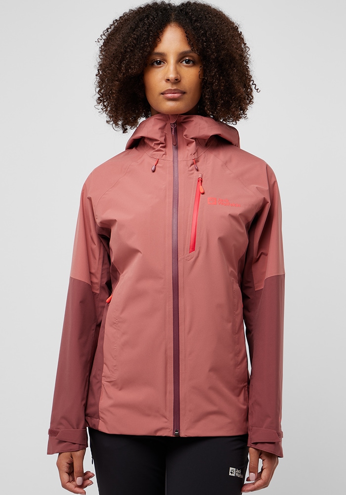 Jack Wolfskin Funktionsjacke »EAGLE PEAK 2L JKT W«, mit Kapuze von Jack Wolfskin