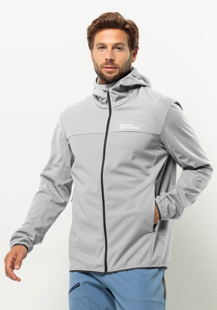 Jack Wolfskin Softshelljacke »FELDBERG HOODY M«, mit Kapuze von Jack Wolfskin