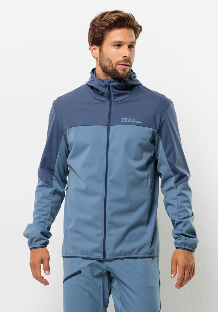 Jack Wolfskin Softshelljacke »FELDBERG HOODY M«, mit Kapuze von Jack Wolfskin