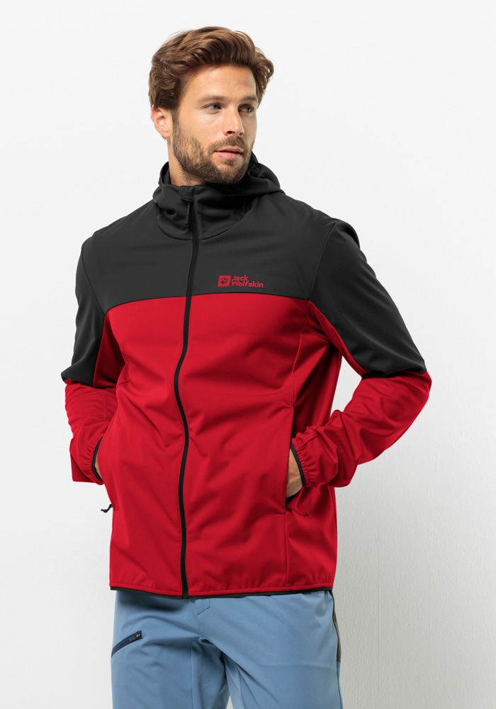 Jack Wolfskin Softshelljacke »FELDBERG HOODY M«, mit Kapuze von Jack Wolfskin