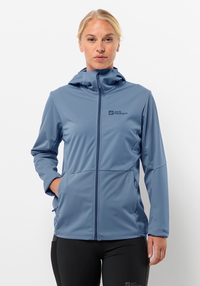 Jack Wolfskin Softshelljacke »FELDBERG HOODY W«, mit Kapuze von Jack Wolfskin