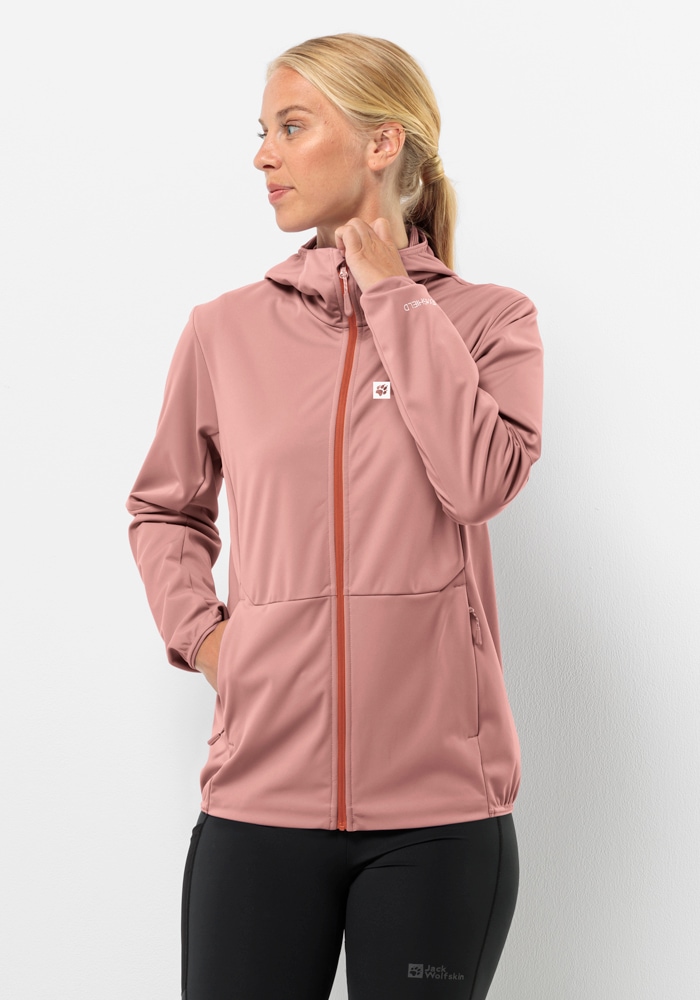 Jack Wolfskin Softshelljacke »FELDBERG HOODY W«, mit Kapuze von Jack Wolfskin