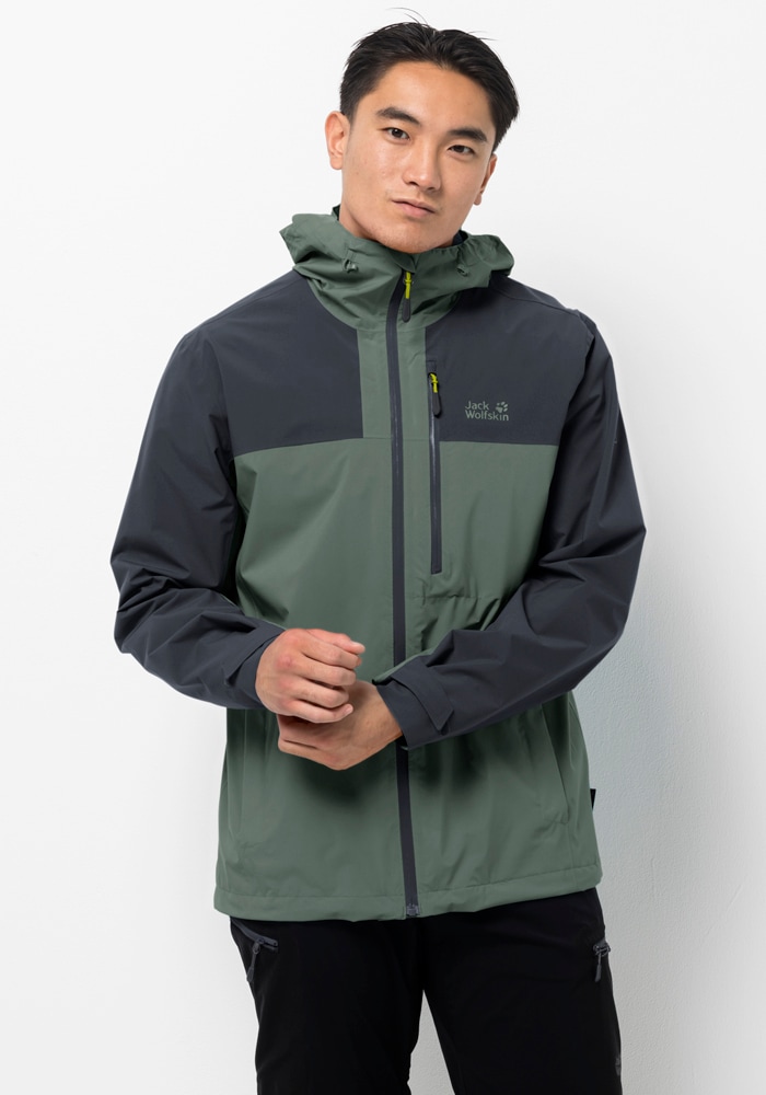 Jack Wolfskin Funktionsjacke »GO HIKE JACKET M«, mit Kapuze von Jack Wolfskin