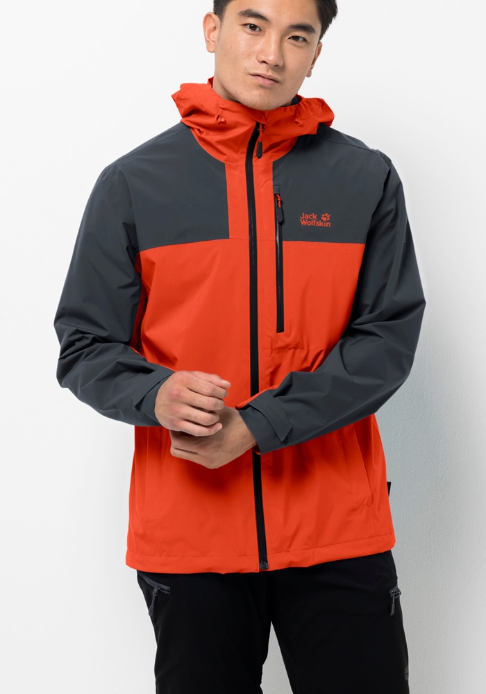 Jack Wolfskin Funktionsjacke »GO HIKE JACKET M«, mit Kapuze von Jack Wolfskin