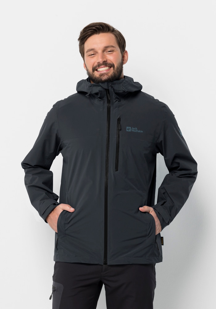 Jack Wolfskin Funktionsjacke »GO HIKE JACKET M«, mit Kapuze von Jack Wolfskin