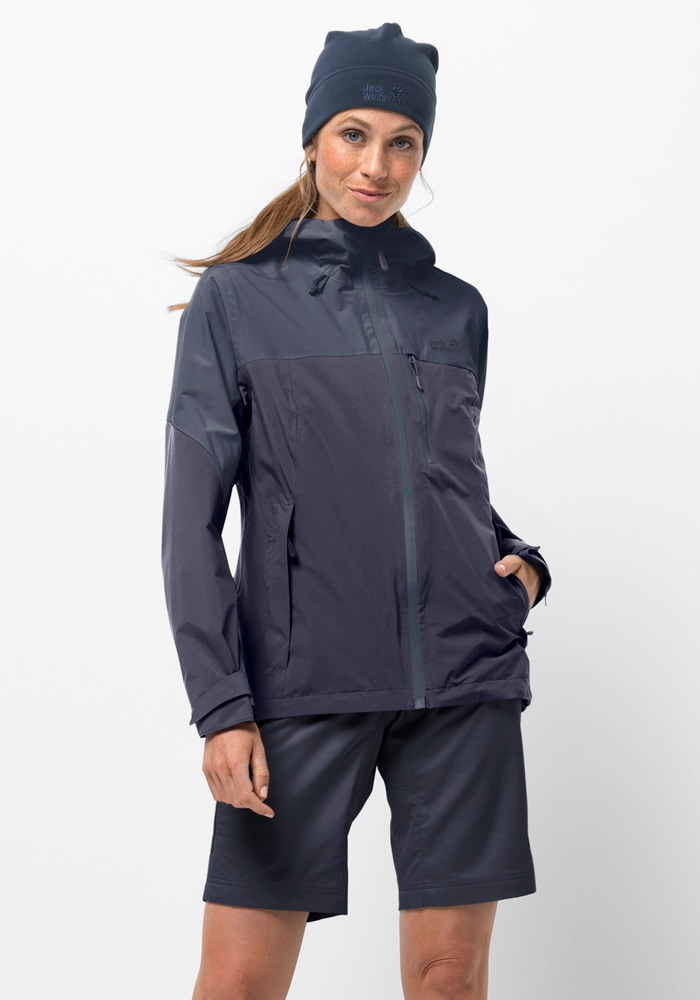 Jack Wolfskin Funktionsjacke »GO HIKE JACKET W«, mit Kapuze von Jack Wolfskin