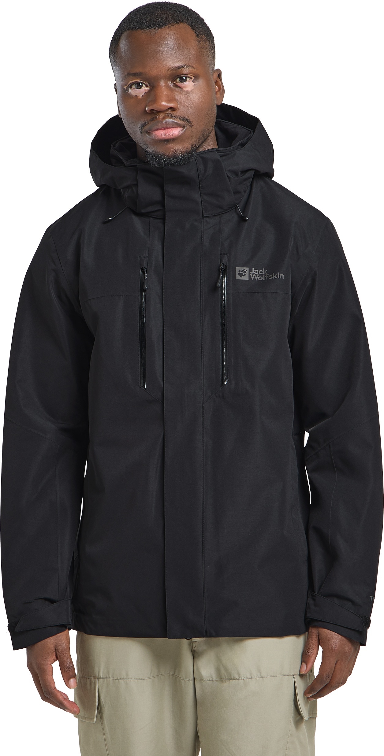 Jack Wolfskin Funktionsjacke »JASPER 2L JKT M«, mit Kapuze von Jack Wolfskin