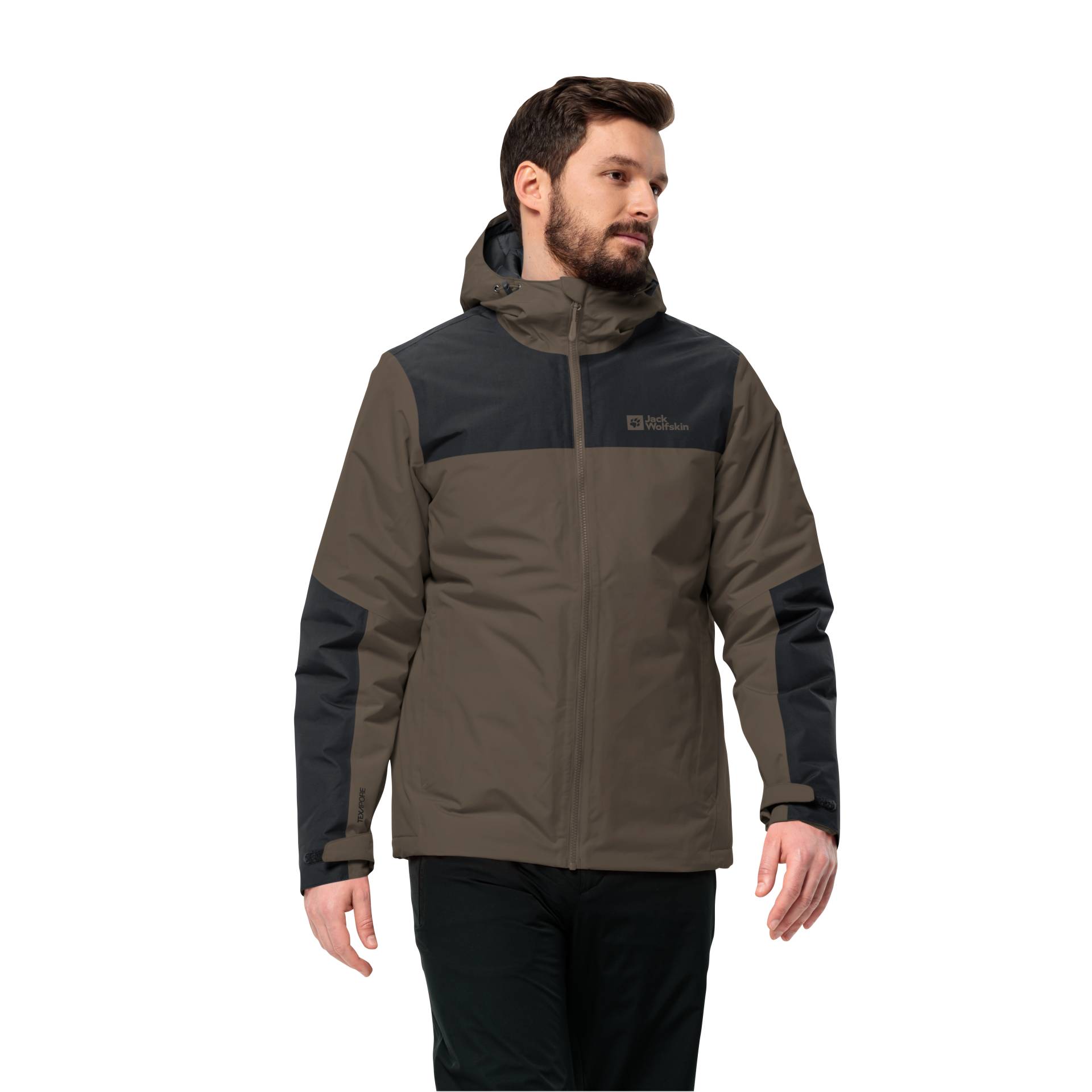 Jack Wolfskin Funktionsjacke »JASPER INS JKT M«, mit Kapuze, gefüttert von Jack Wolfskin